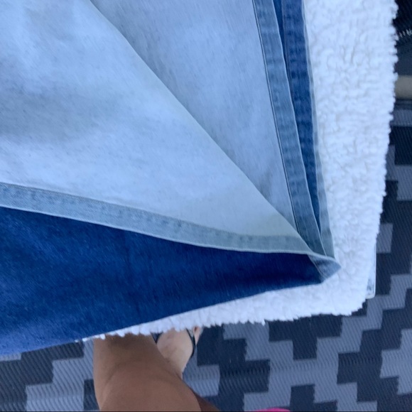 Pottery Barn Kids Denim Curtain Panel (1) Vintage - Picture 3 of 4